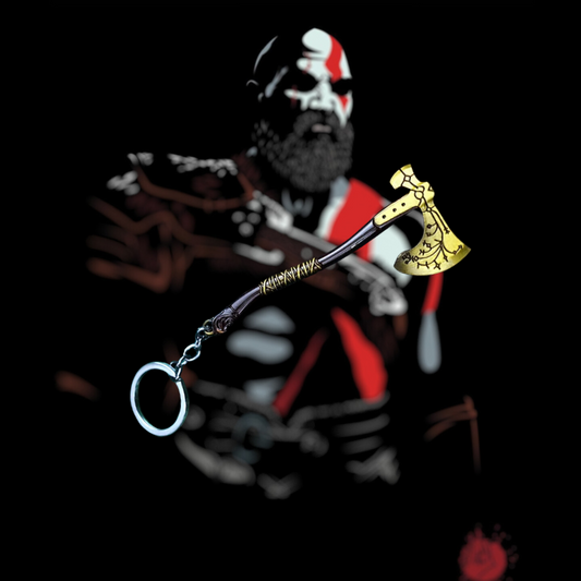 God of War Keychains (Shield - Leviathan axe - Blades of chaos )