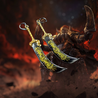 ELDEN RING RADAHNS GREATSWORD KEYCHAINS WITH STAND