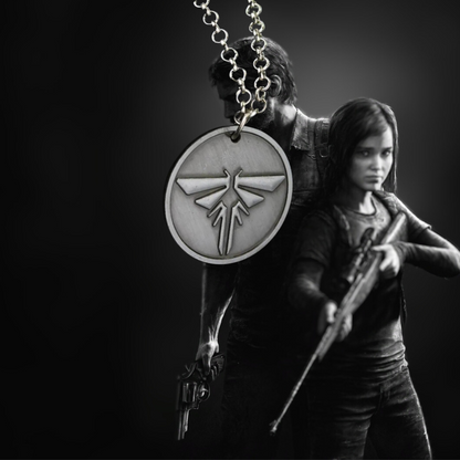 THE LAST OF US NECKLASE FIREFLY LOGO