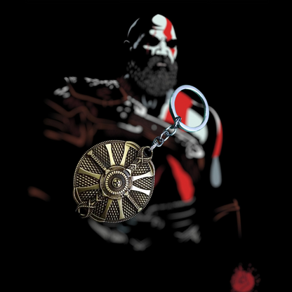 GOD OF WAR KEYCHAINS (Shield - Leviathan axe - Blades of chaos )