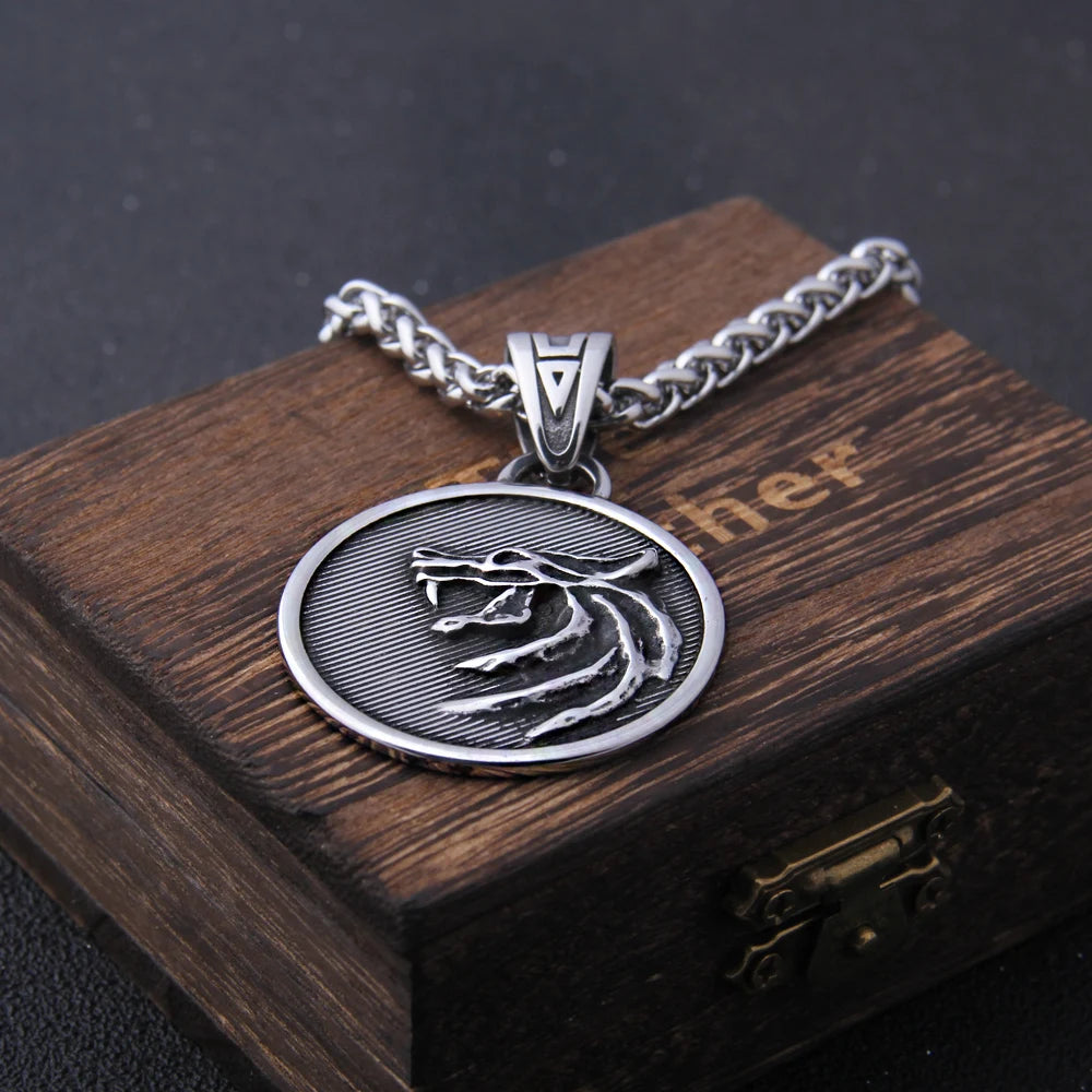 THE WITCHER WOLF *PREMIUM* NECKLACE