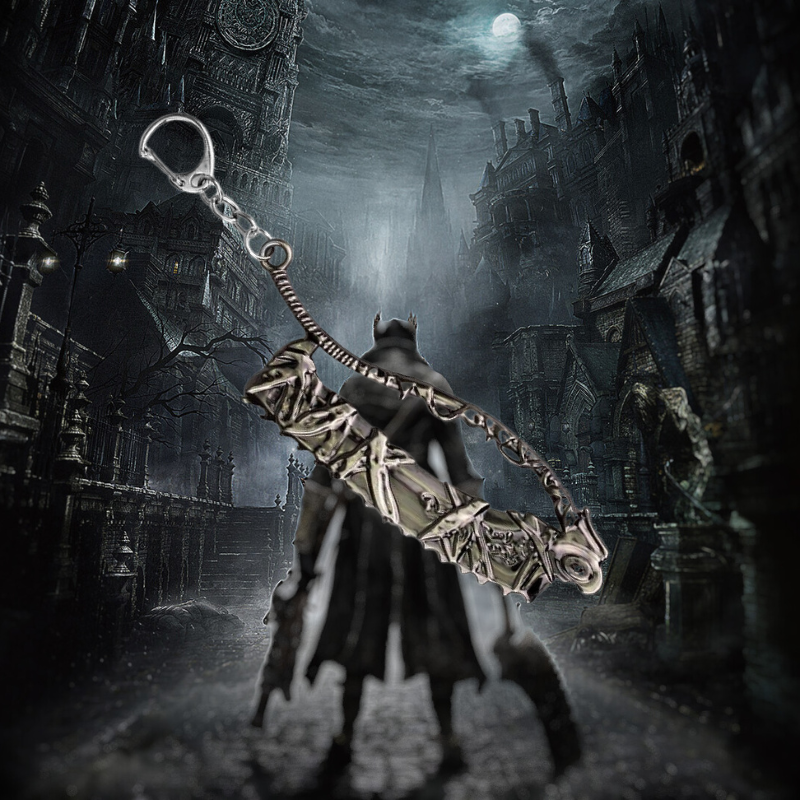 BLOODBORNE SAW CLEAVER KEYCHAIN