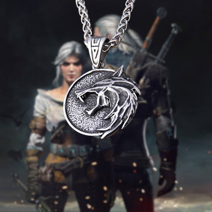 THE WITCHER WOLF *PREMIUM* NECKLACE